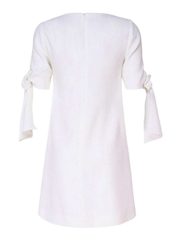 Vestito Mini Con Fiocco