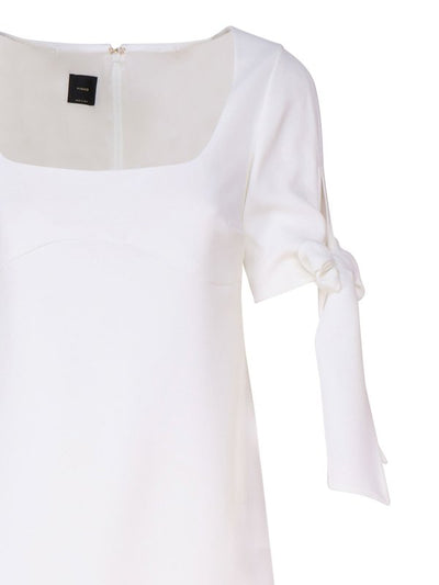 Vestito Mini Con Fiocco