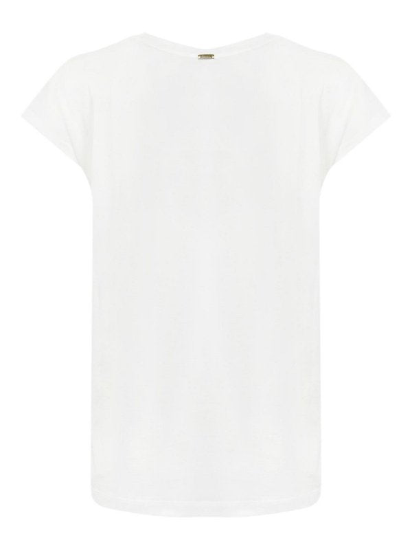 T-shirt In Cotone Con Logo