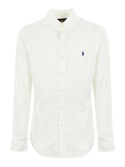 Camicia In Cotone Elasticizzato
