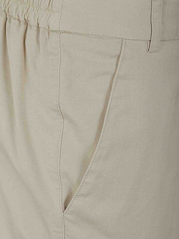 Pantaloni Hugo A Gamba Dritta Con Risvolto