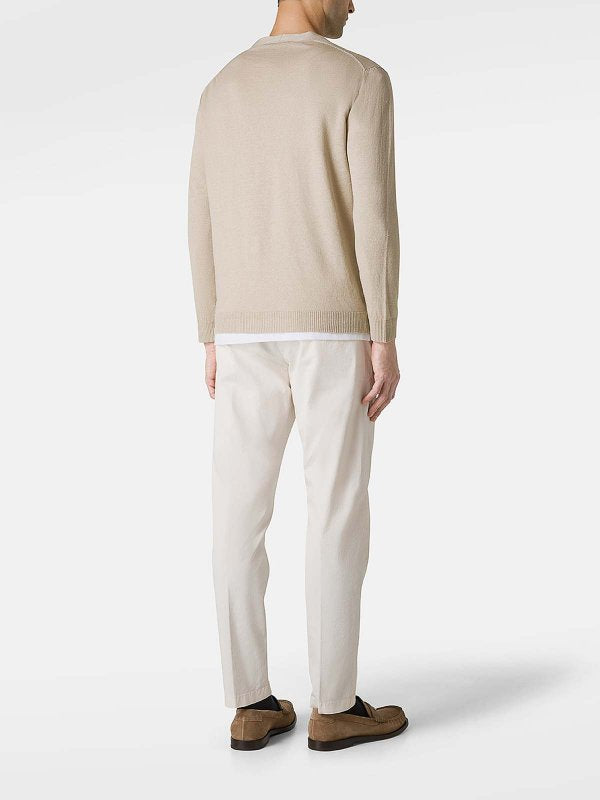 Cardigan Con Dettaglio Etichetta