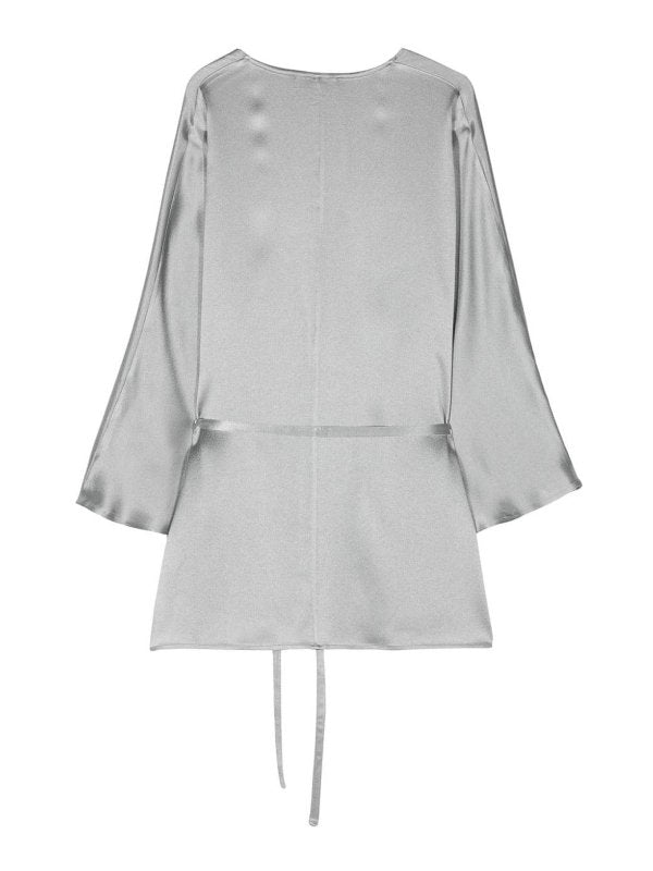 Blusa Con Lacci