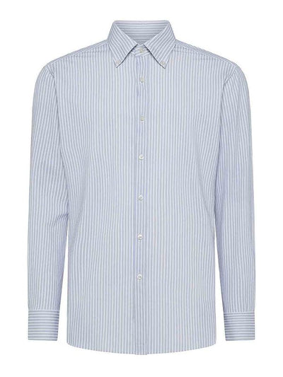 Camicia Con Motivo A Righe