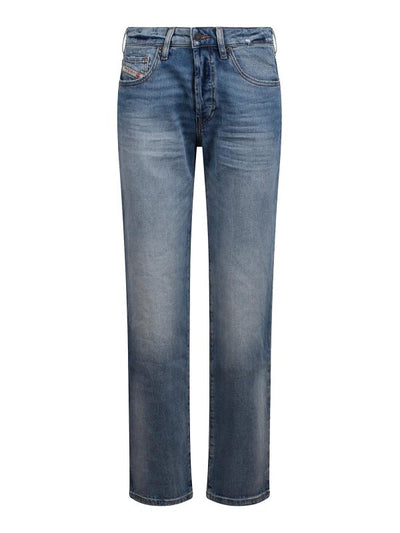 Jeans Dritti D-mine A Vita Media