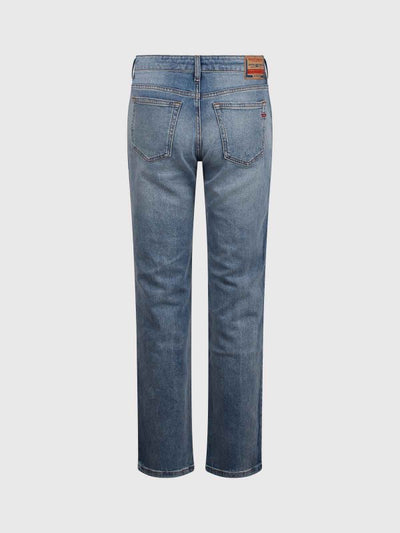 Jeans Dritti D-mine A Vita Media