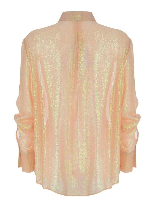 Camicia In Chiffon Di Seta