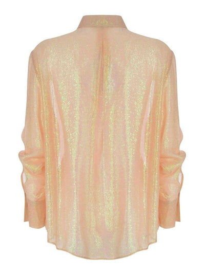 Camicia In Chiffon Di Seta