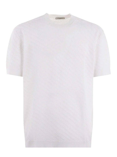 T-shirt In Filo Di Cotone