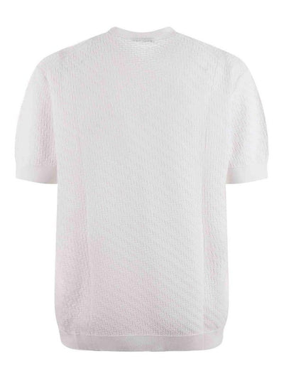 T-shirt In Filo Di Cotone
