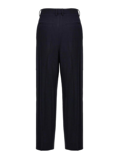 Pantaloni Con Piega Sul Davanti
