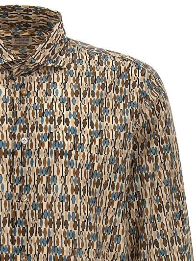 Camicia Con Stampa Fantasia