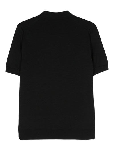 Camicia In Misto Lana E Cotone
