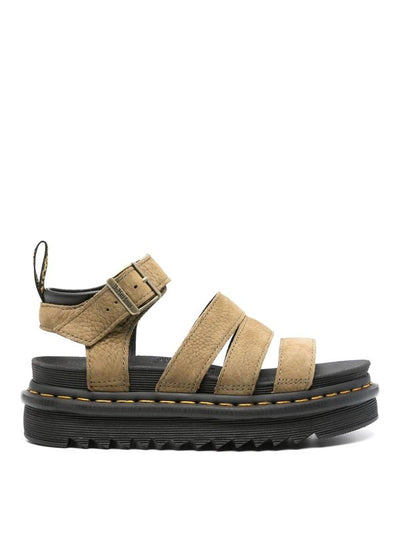 Sandali Blaire Con Cinturino In Nabuk