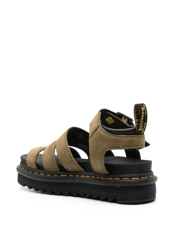 Sandali Blaire Con Cinturino In Nabuk