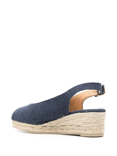 Espadrillas Con Zeppa In Tela Dosalia