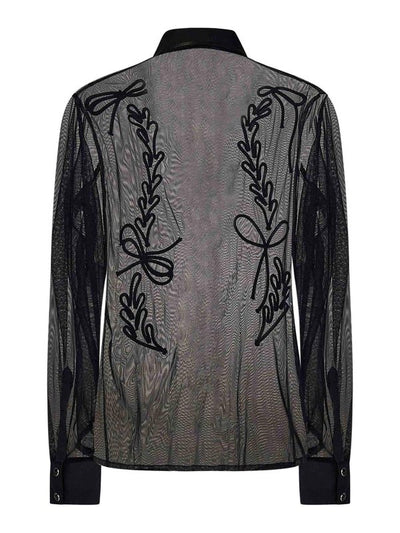 Camicia In Tulle