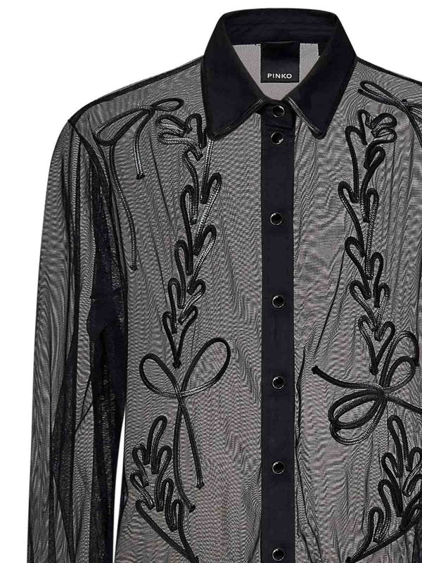 Camicia In Tulle