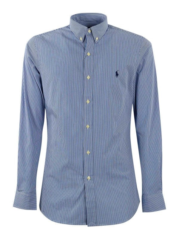 Camicia In Cotone Con Logo