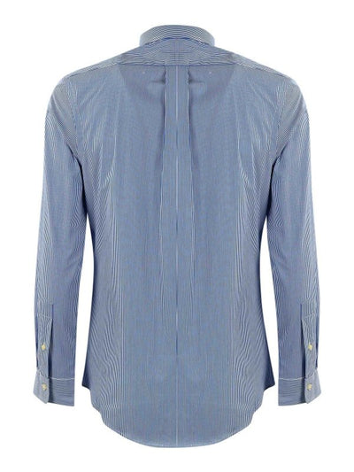 Camicia In Cotone Con Logo