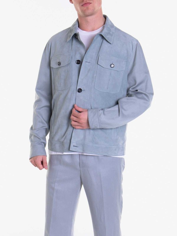 Giacca In Pelle