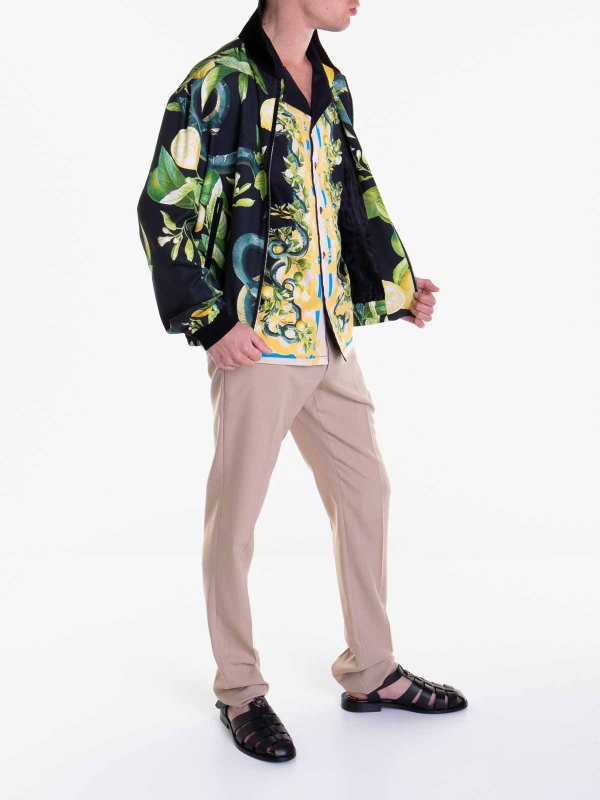 Giacca Stile Camicia