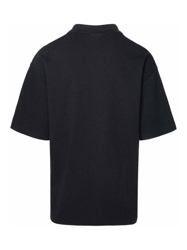 Polo In Cotone Nero