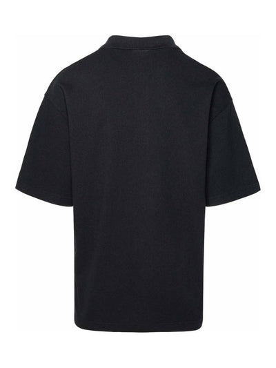 Polo In Cotone Nero