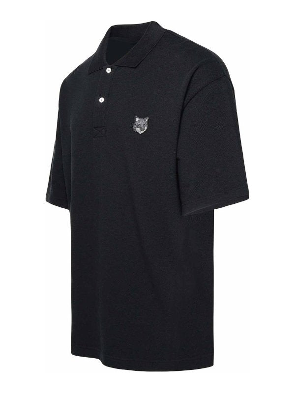 Polo In Cotone Nero