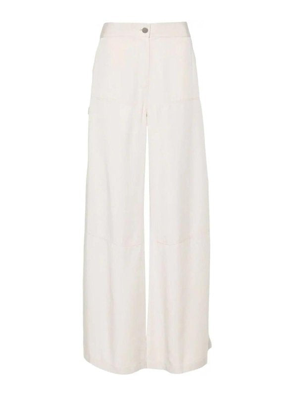 Pantaloni A Zampa D'elefante