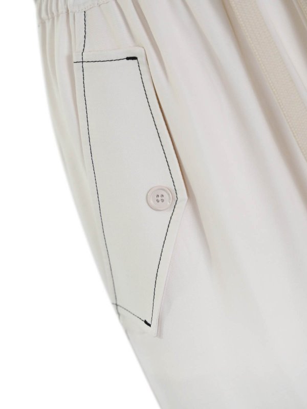 Pantaloni Realizzati In Twill