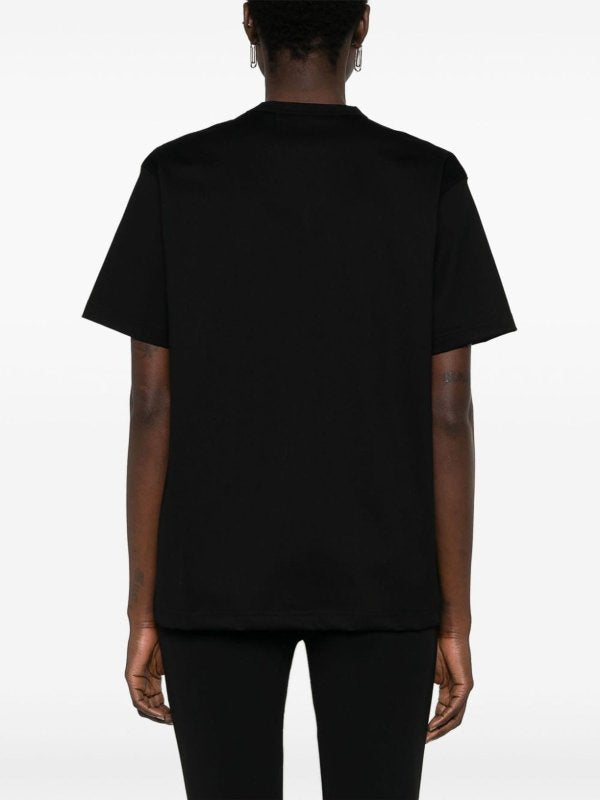 T-shirt In Cotone Stampato