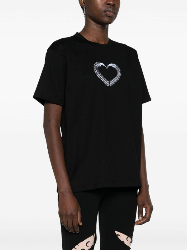 T-shirt In Cotone Stampato