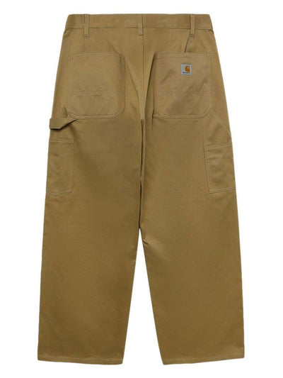 Pantaloni In Cotone A Gamba Larga
