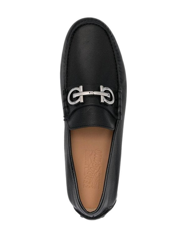 Scarpe Da Driver In Pelle Gancini