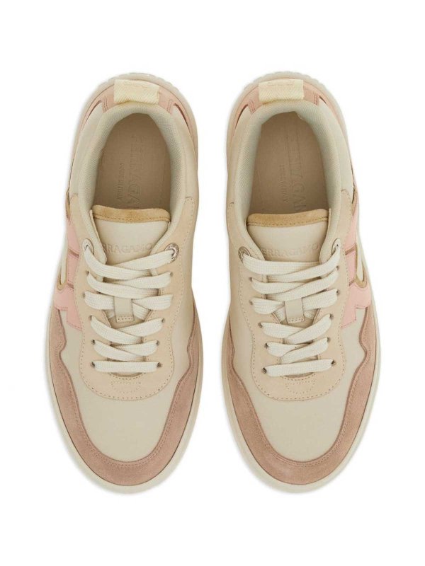 Sneaker Gancini In Pelle