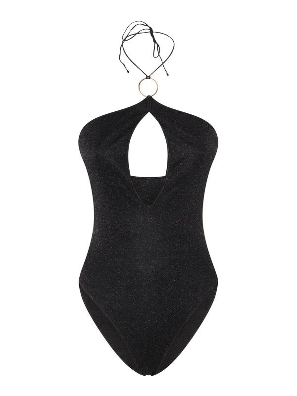 Costume Intero Con Maglia Lumiere Nero