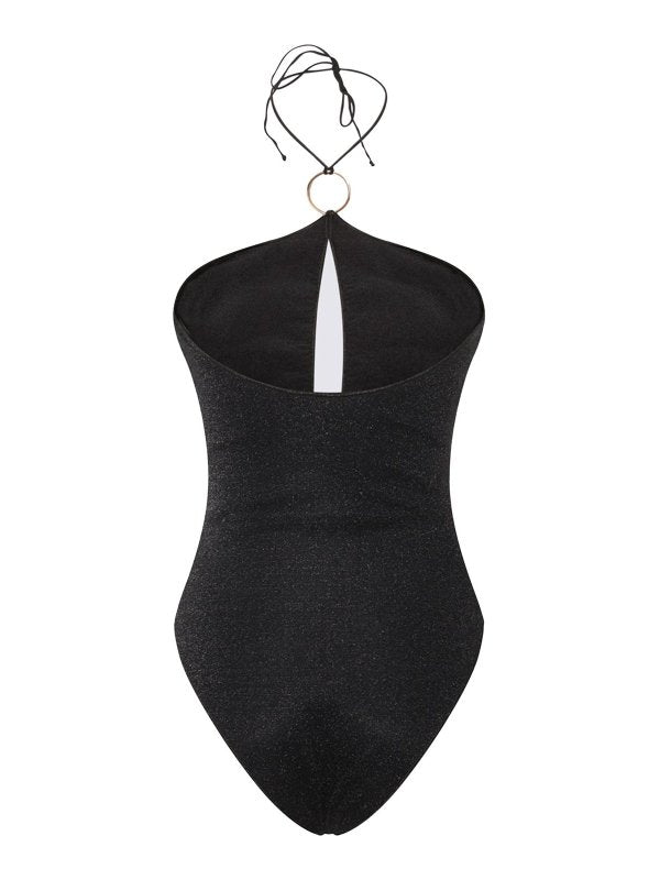 Costume Intero Con Maglia Lumiere Nero