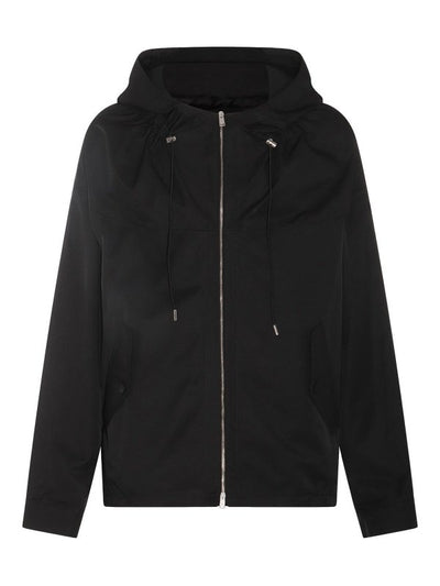 Giacca Casual In Cotone Nero