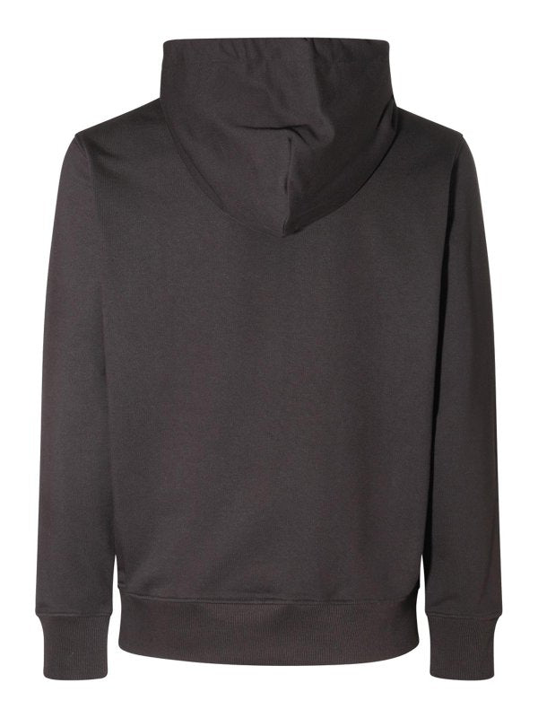 Felpa In Cotone Nero
