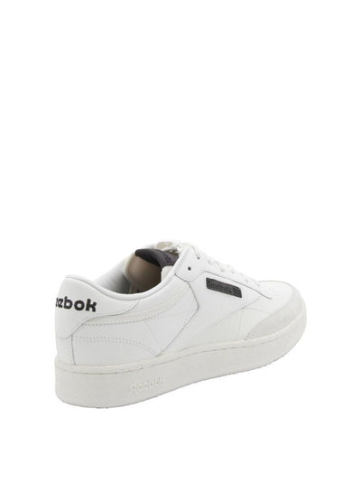Scneaker In Pelle Bianca