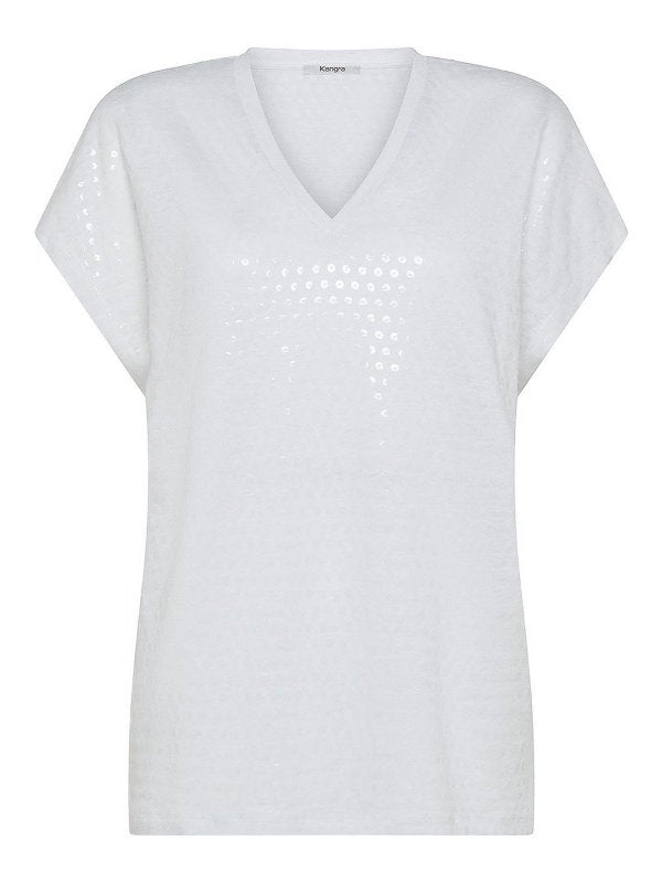 T-shirt In Lino