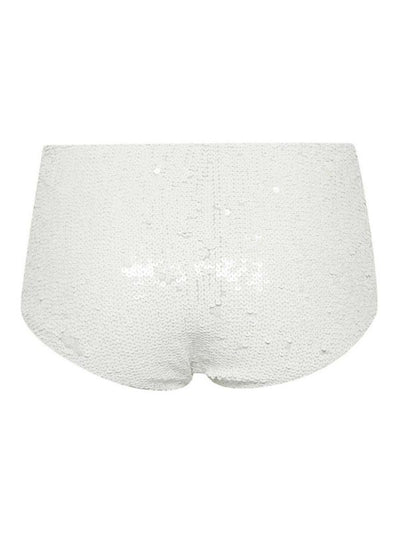 Slip Bikini A Vita Alta Con Paillettes