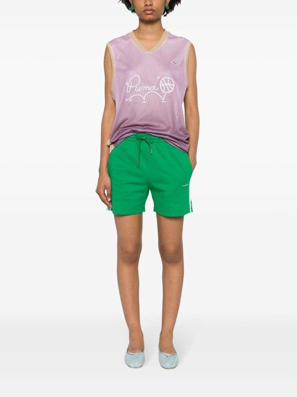 Shorts In Jersey A Righe