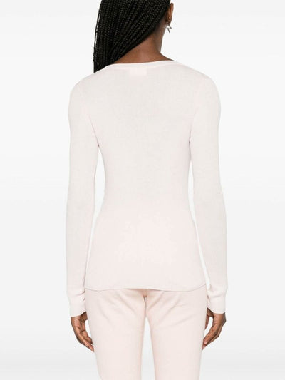 Cardigan In Misto Cotone A Coste