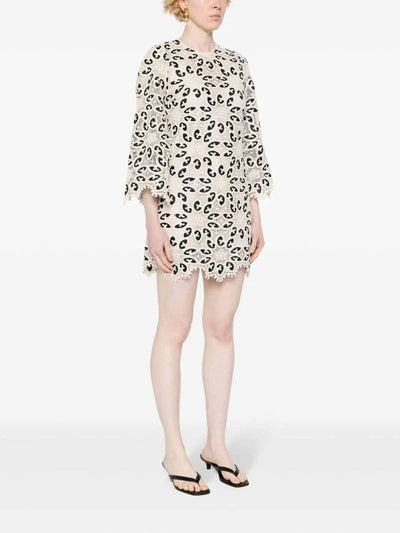 Vestito Mini   In Pizzo Ottie