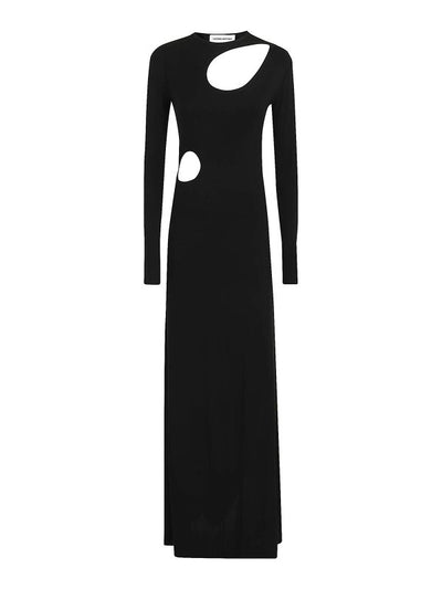 Abito Lungo Con Cut-out
