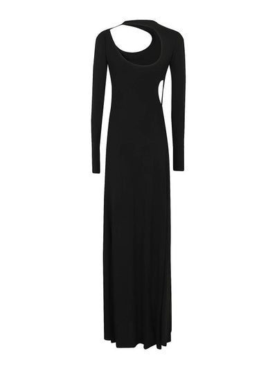 Abito Lungo Con Cut-out