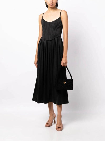 Vestito  A Corsetto In Seta