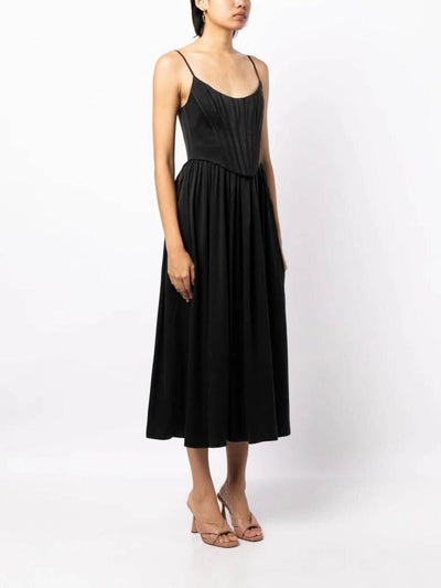 Vestito  A Corsetto In Seta